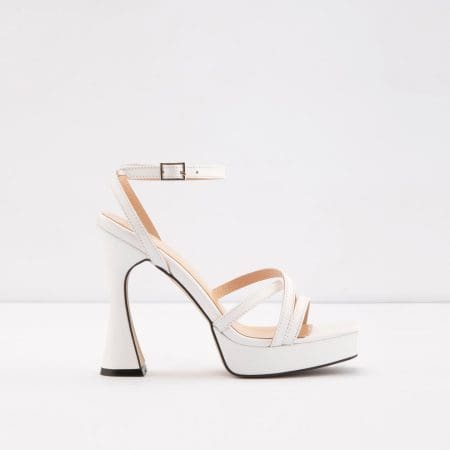 صندل پاشنه دار زنانه سفید آلدو SALO-TR – ALDO