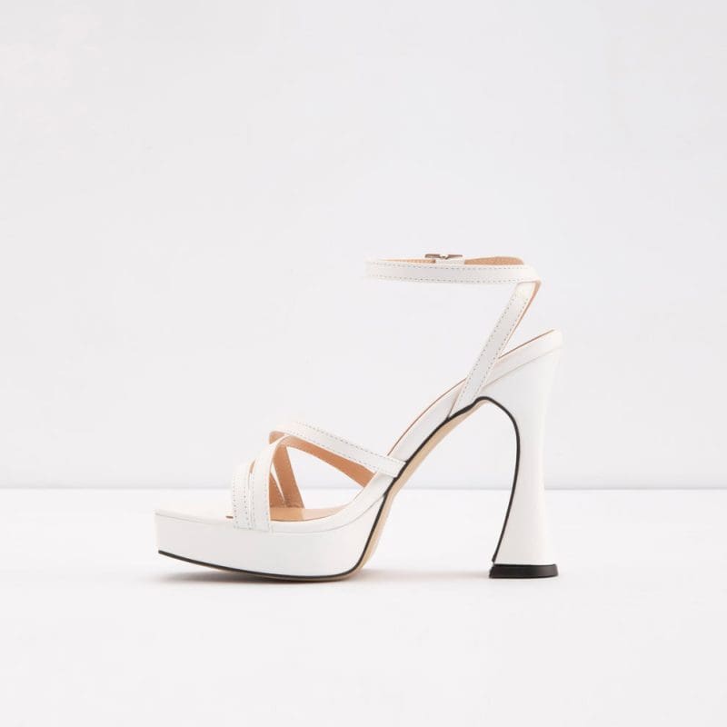 صندل پاشنه دار زنانه سفید آلدو SALO-TR – ALDO