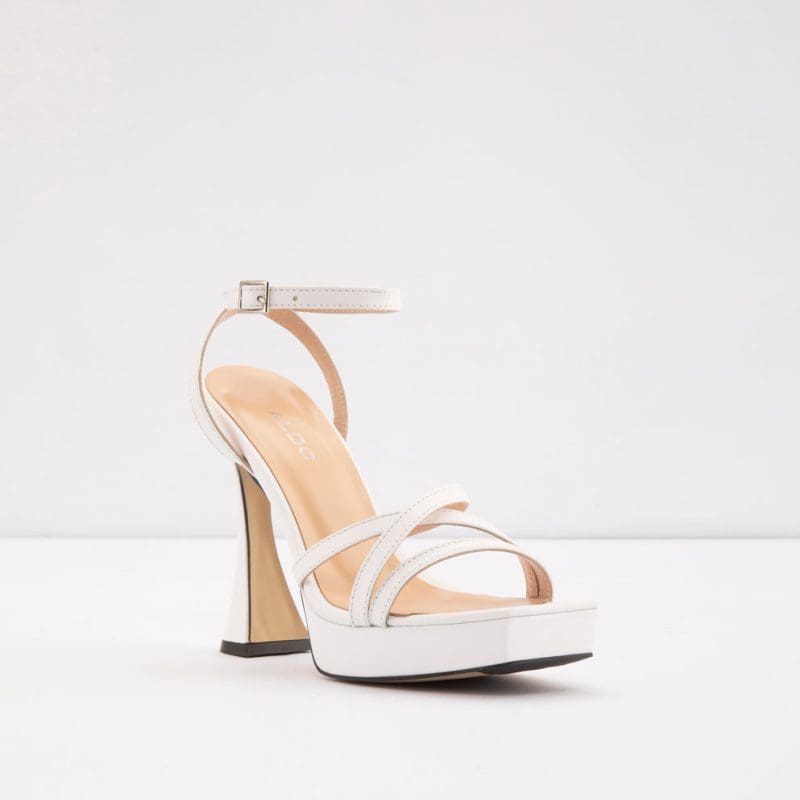 صندل پاشنه دار زنانه سفید آلدو SALO-TR – ALDO