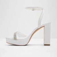 صندل پاشنه دار زنانه سفید آلدو TINTIN – ALDO