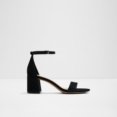 صندل پاشنه دار زنانه مشکی آلدو PRISTINE – ALDO
