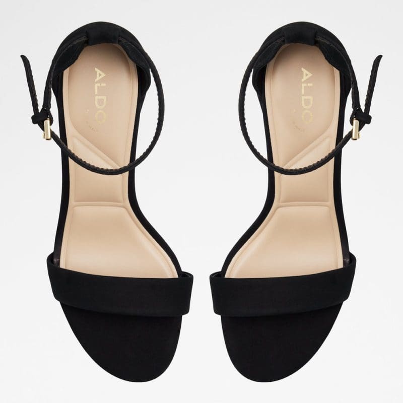 صندل پاشنه دار زنانه مشکی آلدو PRISTINE – ALDO