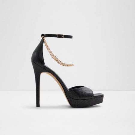 صندل پاشنه دار مجلسی زنانه مشکی آلدو PRISILLA – ALDO