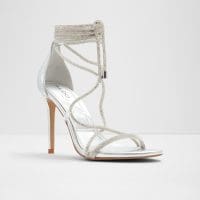 صندل پاشنه دار مجلسی زنانه نقره ای آلدو MARLY – ALDO