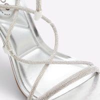 صندل پاشنه دار مجلسی زنانه نقره ای آلدو MARLY – ALDO
