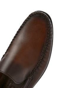 لوفر مردانه چرم قهوه‌ای روزمره دری مد