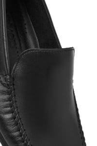 لوفر مردانه چرم مشکی روزمره دری مد