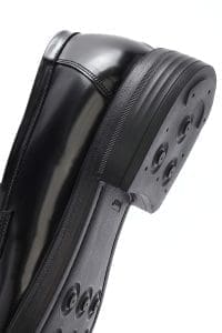 لوفر مردانه چرم مشکی روزمره دری مد