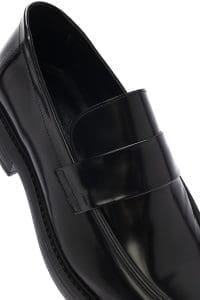 لوفر مردانه چرم مشکی روزمره دری مد