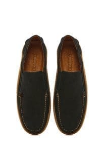 لوفر مردانه چرم نوبوک مشکی روزمره دری مد