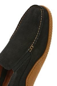 لوفر مردانه چرم نوبوک مشکی روزمره دری مد