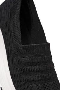 کتونی زنانه سیاه پارچه ای کژوال دری مد