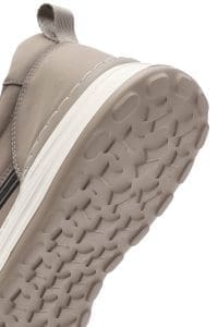 کتونی مردانه پارچه‌ای بژ بنددار دری مد