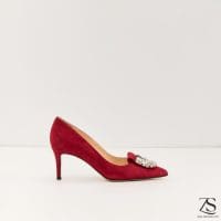 کفش زنانه پاشنه بلند زرشکی آلدو DAKAR-TR – ALDO