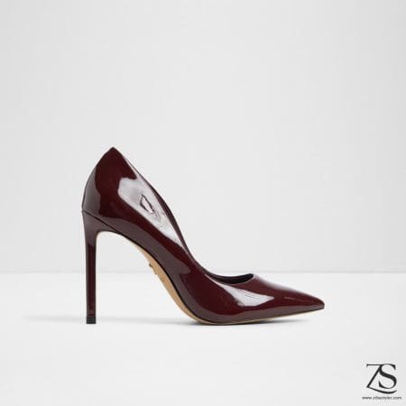 کفش زنانه پاشنه بلند زرشکی آلدو STESSY2.0 – ALDO