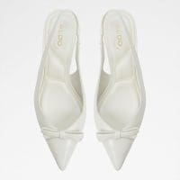 کفش زنانه پاشنه بلند سفید آلدو LUXURIANT – ALDO