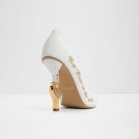 کفش زنانه پاشنه بلند سفید آلدو SNOWWHITEHEEL – ALDO