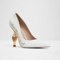 کفش زنانه پاشنه بلند سفید آلدو SNOWWHITEHEEL – ALDO