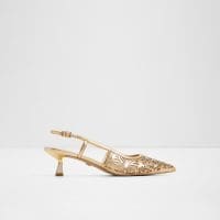 کفش زنانه پاشنه بلند طلایی آلدو ELEGANT – ALDO