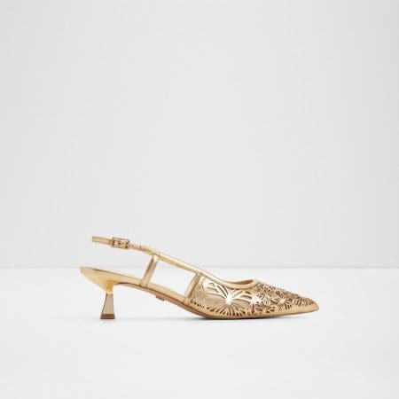 کفش زنانه پاشنه بلند طلایی آلدو ELEGANT – ALDO