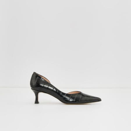 کفش زنانه پاشنه بلند مشکی کروکو آلدو NEPAL-TR – ALDO