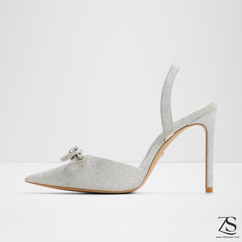 کفش زنانه پاشنه بلند نقره‌ای آلدو ADDIE – ALDO