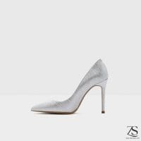 کفش زنانه پاشنه بلند نقره‌ای آلدو LORAH-TR – ALDO