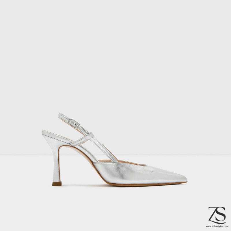 کفش زنانه پاشنه بلند نقره‌ای آلدو SIRUS-TR – ALDO