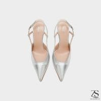 کفش زنانه پاشنه بلند نقره‌ای آلدو SIRUS-TR – ALDO