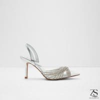 کفش زنانه پاشنه بلند نقره‌ای آلدو THUBETH – ALDO