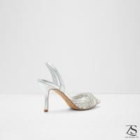 کفش زنانه پاشنه بلند نقره‌ای آلدو THUBETH – ALDO
