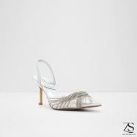 کفش زنانه پاشنه بلند نقره‌ای آلدو THUBETH – ALDO