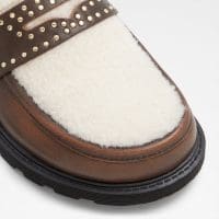 کفش لوفر زنانه قهوه‌ای آلدو HARMONYX – ALDO