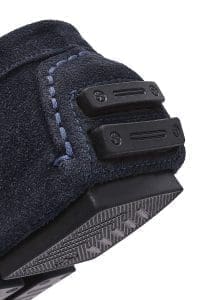 کفش لوفر مردانه جیر سرمه‌ای دری مد