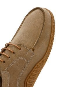 کفش مردانه نبوک بژ بندی کژوال دری مد