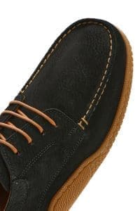 کفش مردانه نبوک مشکی بندی کژوال دری مد