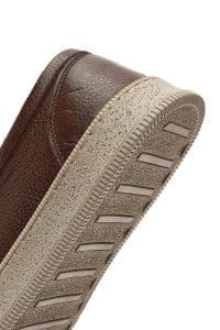 کفش مردانه چرم قهوه‌ای بندی کژوال دری مد