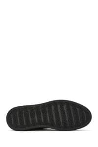 کفش مردانه چرم مشکی بندی کژوال دری مد