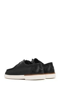 کفش مردانه چرم مشکی کژوال دری مد