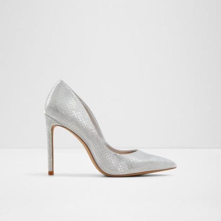 کفش پاشنه بلند زنانه نقره ای STESSY2.0 – ALDO