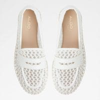کفش گیوه ای زنانه سفید اکرو آلدو SUMMERCRUSH – ALDO