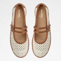 کفش گیوه ای زنانه سفید اکرو آلدو SUMMERFLING – ALDO