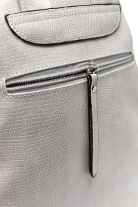 کوله پشتی زنانه طوسی بند بلند دری مد