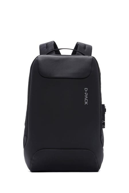 کوله پشتی سخت مردانه مشکی D-PACK دری مد