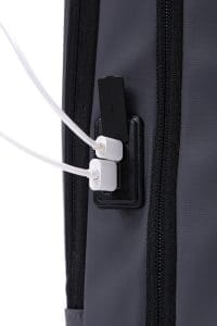کوله پشتی سخت پارچه ای خاکستری مردانه D-PACK دری مد