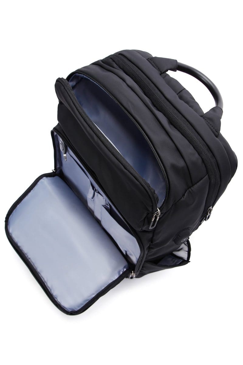 کوله پشتی پارچه ای مشکی مردانه D-PACK دری مد