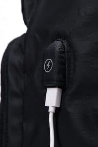 کوله پشتی پارچه ای مشکی مردانه D-PACK دری مد