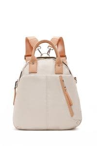 کوله‌پشتی زنانه کرم بند بلند دری مد