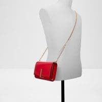 کیف دستی کلاچ قرمز چرم  زنانه ADORING – ALDO
