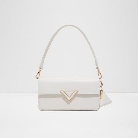 کیف دوشی زنانه سفید آلدو LUXECARRY – ALDO